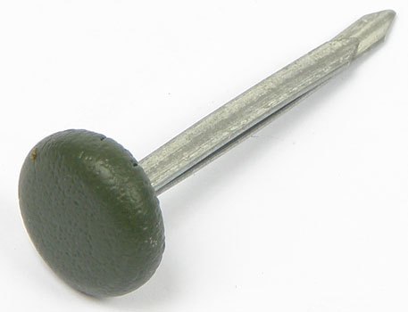 1968-1979 All Makes All Models Parts, BUTTON13, 1968-79 GM; Door Panel & Upholstery  Button; Dark Green - Brand: PUI
